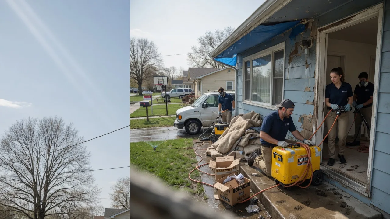 Basement Flood Cleanup in Carrollton, KY near me